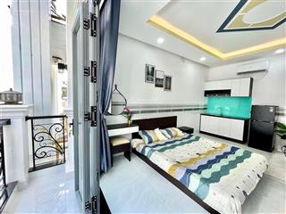 Căn hộ full nội thất  ban công ngay trần bá giao  phan văn trị  nguyễn thái sơn