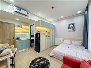Căn hộ ban công full nội thất  mới xây ngay nguyễn thái sơn  trần bá giao  emart  pvt