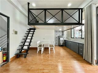 Căn hộ full nội thất  ban công  rộng 45m2 ngay phan văn trị  đh vlu  emart