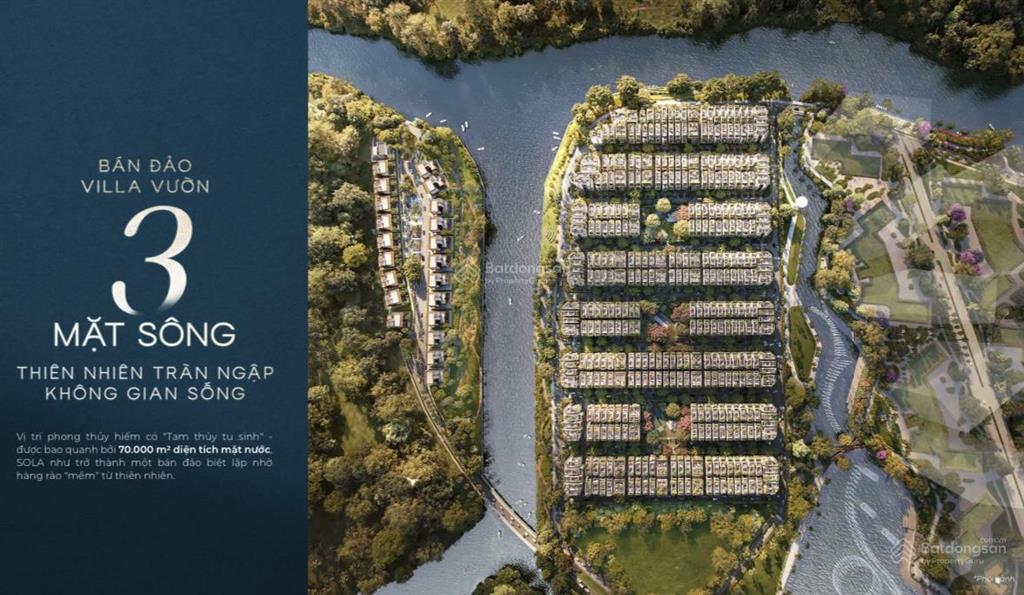 Ưu tiên chọn căn đợt mở bán đầu tiên nhà liền vườn quận 2 đảo sola, the global city masterise homes