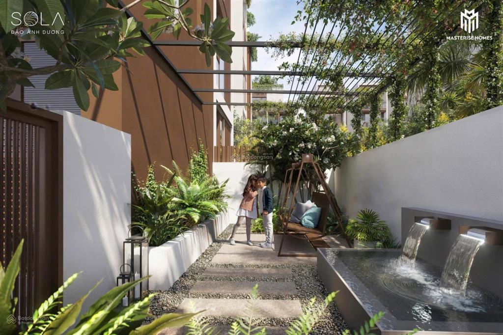 Ưu tiên chọn căn đợt mở bán đầu tiên nhà liền vườn quận 2 đảo sola, the global city masterise homes