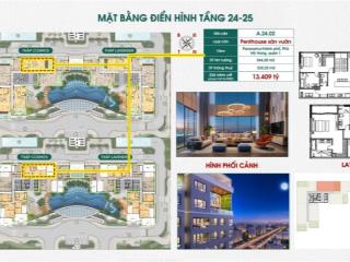 Bán penthouse essensia sky phú long a. 24.02, 244m2, giá siêu tốt, 0937 911 ***