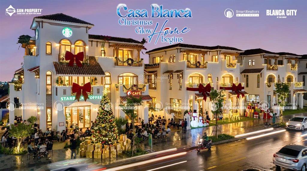 Bán nhà phố liền kề sở hữu lâu dài góc siêu vip blanca city sungroup vũng tàu, 0936 616 ***
