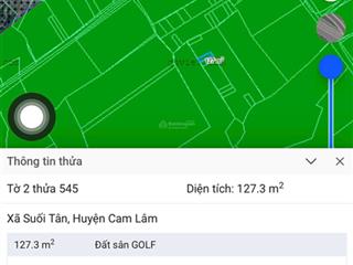 Bán đất thôn đồng cau suối tân cam lâm khánh hòa | 127m2 full thổ cư 1 tỷ 300