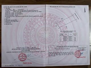 1 tỷ 300 đất full thổ cư gần sân golf đồng cau, suối tân, cam lâm