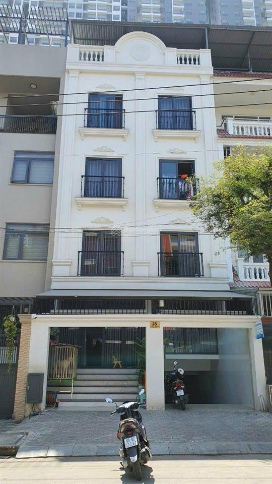 Bán tòa nhà mt lê thị chợ q7 7x20m hầm 4l giá 25.8ty tl