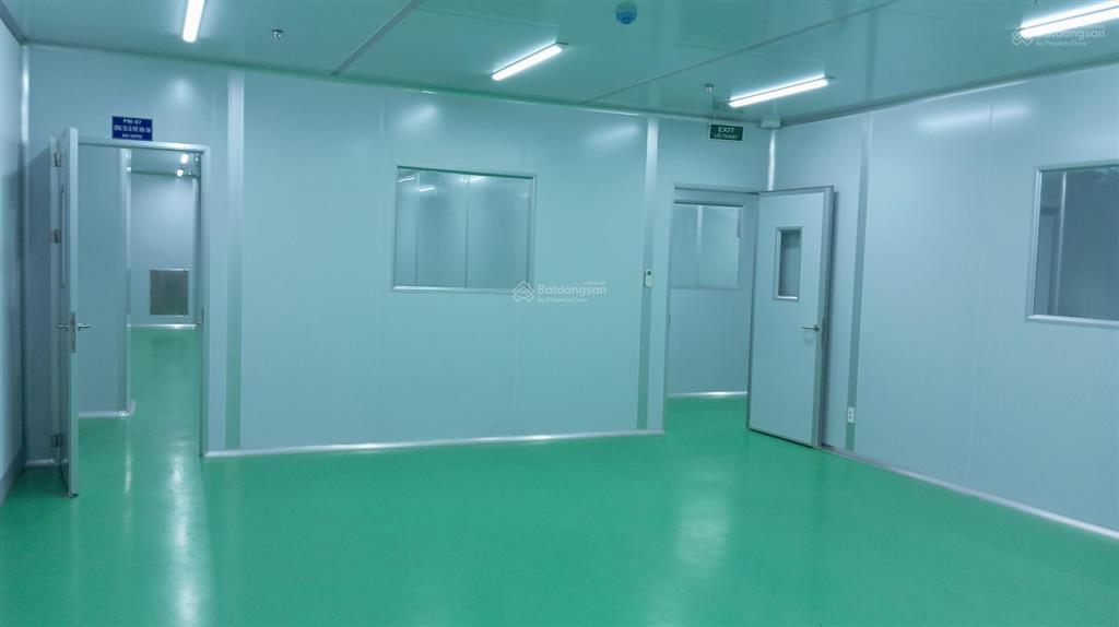 Cho thuê nhà xưởng 500m2 tại kcn long hậu có sẵn setup chuẩn gmp cho ngành thực phẩm