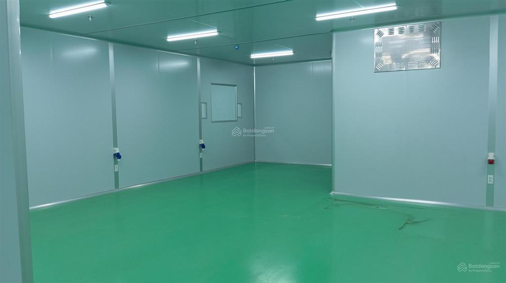 Cho thuê nhà xưởng 500m2 tại kcn long hậu có sẵn setup chuẩn gmp cho ngành thực phẩm