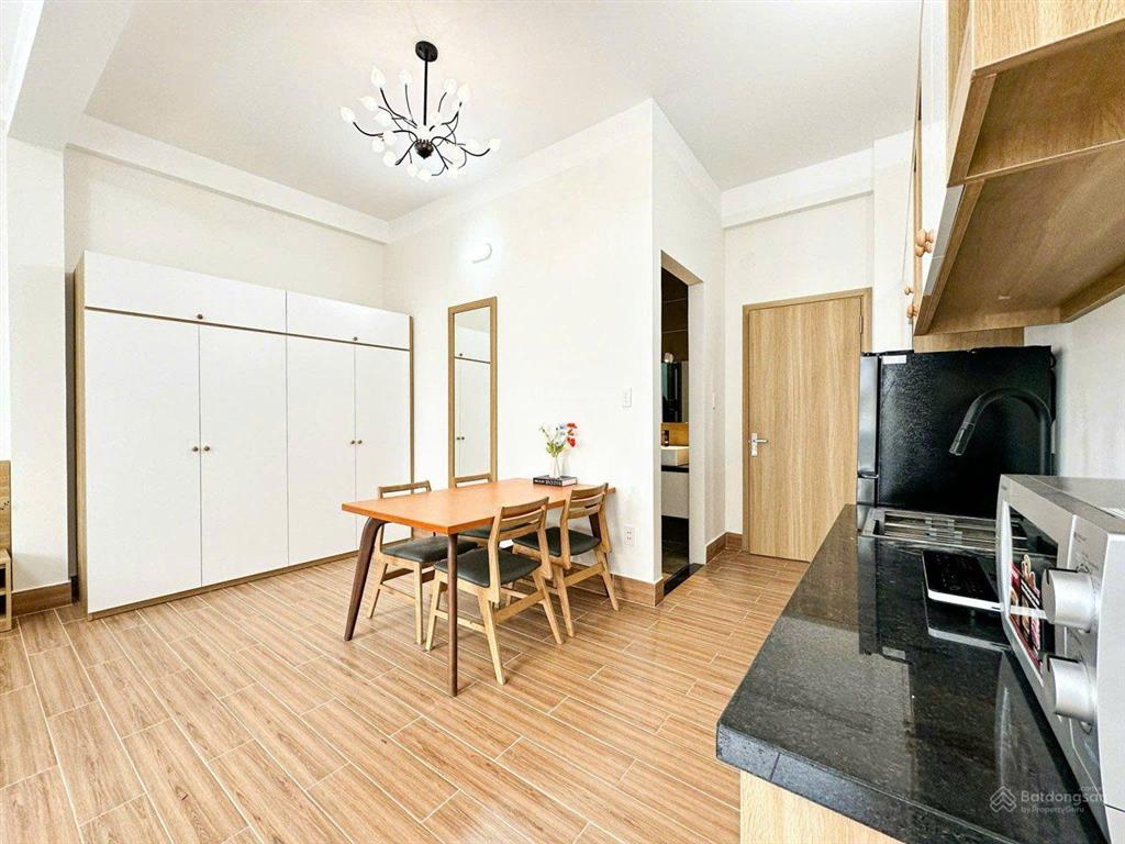 Căn hộ ban công mới xây 100% + full nội thất  ngay vincom phan văn trị  chợ gò vấp  emart gò vấp