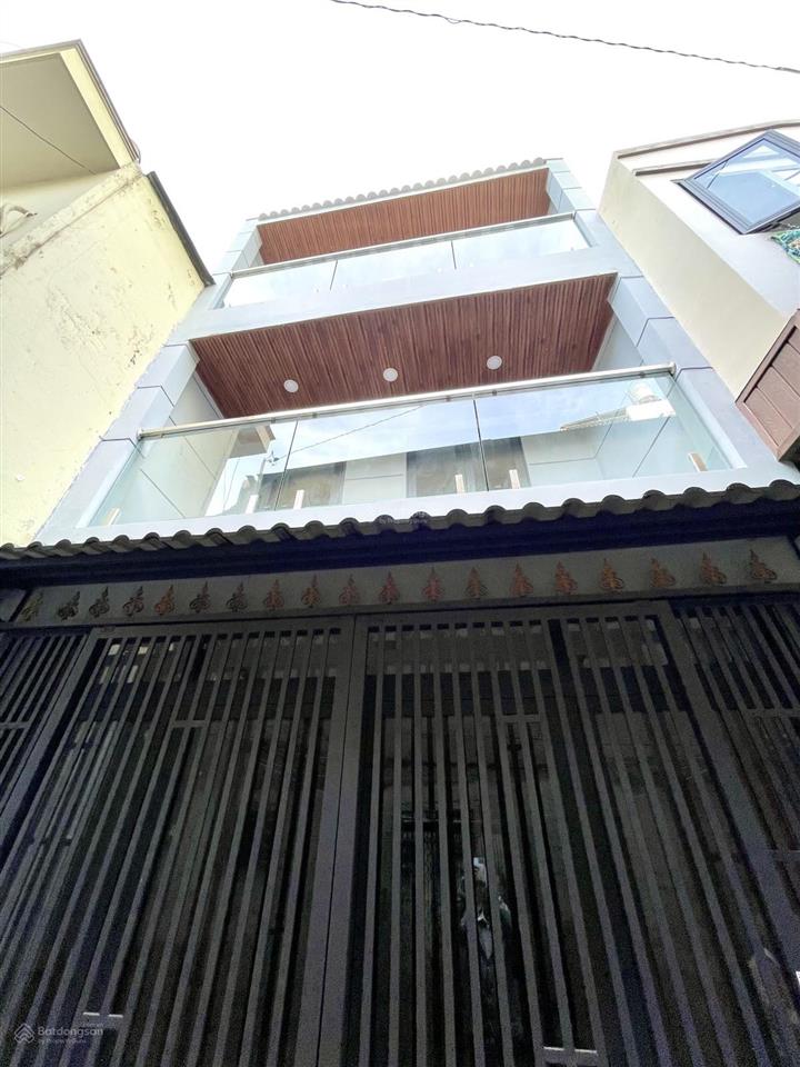 Nhà mới 4pn, 3 tầng 42m, hẻm thông dương bá trạc quận 8 chỉ 5,5 tỷ dọn vào ở ngay.xem nhanh