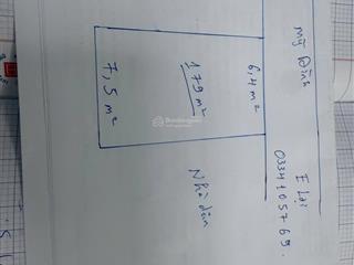 Bán đất mặt phố mỹ đình diện tích 179m, mặt tiền 6.5m vị trí siêu đẹp, giá đầu tư, 2 ô tô tránh