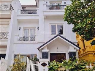 Bt anh đào vinhomesriverside long biên, 164m2, 4t, mt 9,5m, giá 60 tỷ,full nội thất