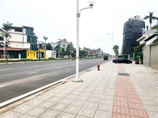 Chính chủ bán đất mặt phố hồng tiến, vỉa hè 6m, đường 40 m, dt 107m2, mt 6m, vị trí đắc địa