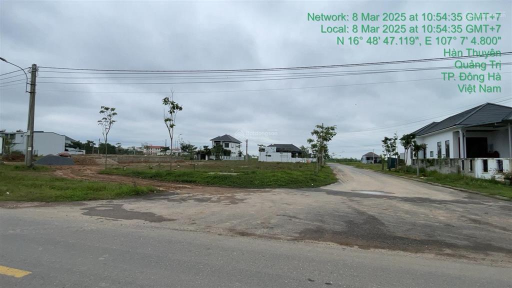 Bán đất 381m2 tại hàn thuyên, đông lương, đông hà, quảng trị, giá 3,55 tỷ