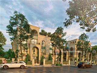 Bán biệt thự 225m2 sau shophouse thanh hà, giá chỉ 95tr/m2, thiết kế xây dựng song lập siêu đẹp