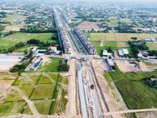 Bán gấp lô đất 2 mặt tiền đẹp hiếm 400m2, full thổ, shr, liền kề vinhomes hậu nghĩa,  0905 607 ***