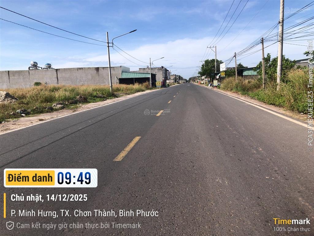 Cơ hội vàng đầu tư & an cư sở hữu ngay đất nền pháp lý sạch tại thị xã chơn thành, bình phước