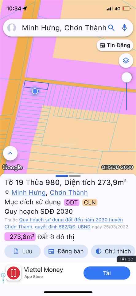 Cơ hội vàng đầu tư & an cư sở hữu ngay đất nền pháp lý sạch tại thị xã chơn thành, bình phước