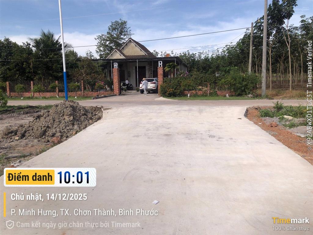 Cơ hội vàng đầu tư & an cư sở hữu ngay đất nền pháp lý sạch tại thị xã chơn thành, bình phước