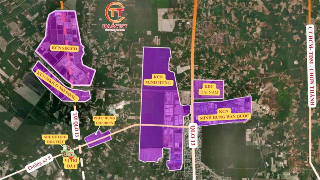 Cơ hội vàng đầu tư & an cư sở hữu ngay đất nền pháp lý sạch tại thị xã chơn thành, bình phước