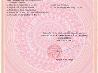 Cơ hội cuối năm sở hữu ngay 2132.9m2 đất mặt tiền nhựa rộng, đối diện kcn bàu bàng