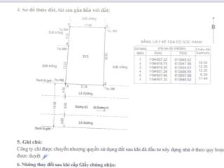 Cầb bán nền bt dự án minh sơn mặt tiền đường liên phường .