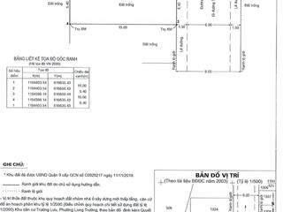 Cần bán lô đất trường lưu nganh 5,4 đài 15 cn 81 m2