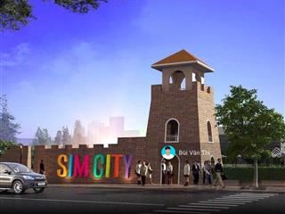 Cần bán căn góc 2 mặt tiền 9,3x17,5 dự án sim city quận 9.