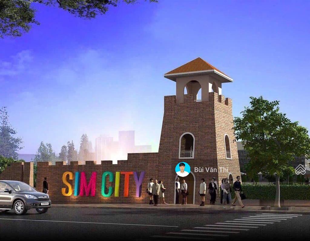 Biệt thự song lập sim city chỉ 11 tỷ