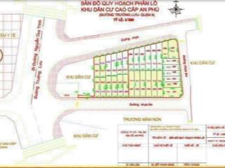 Bán 6 lô liền kề kdc trường lưu ngang 4x19.