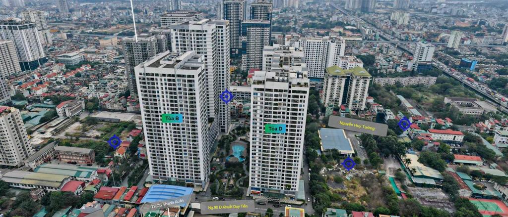 Cần bán căn góc 3 ngủ, 113m2, hướng đông nam, tòa đ, imperia garden nguyễn huy tưởng