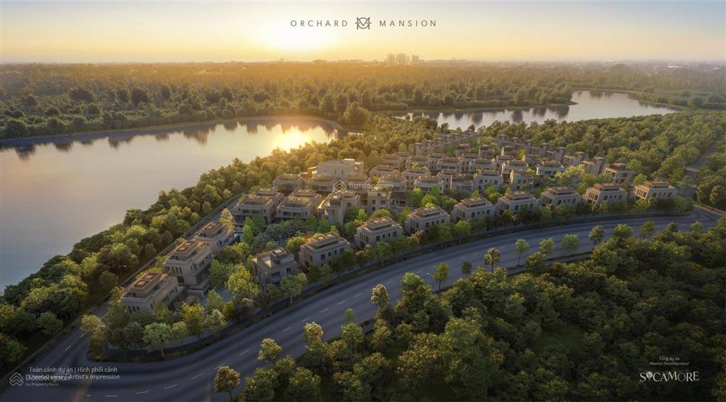 Orchard mansion dinh thự đồi và biệt thự vườn cạnh công viên 75 hecta thành phố mới bình dương