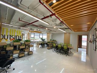 Cho thuê văn phòng 125m2 đầy đủ nội thất giá 40 triệu tại dương đình nghệ, cầu giấy, hà nội