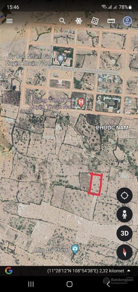 Bán 15.520m2 đất nằm cạnh khu cn phước nam và ubnd thuận nam