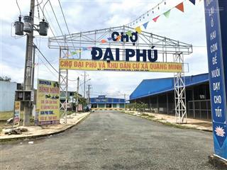 Full 2sổ hồng thổ cư (10x50=500m2) 480tr ql14 vô nhưạ 22m sát trường 123 chợ đại phú, 3kcn becamex