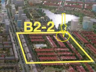 Bán biệt thự 250m2, vị trí kinh doanh tốt khu b2.2