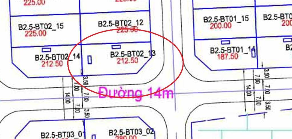 Bán biệt thự góc , hướng đông nam, vị trí kinh doanh tốt