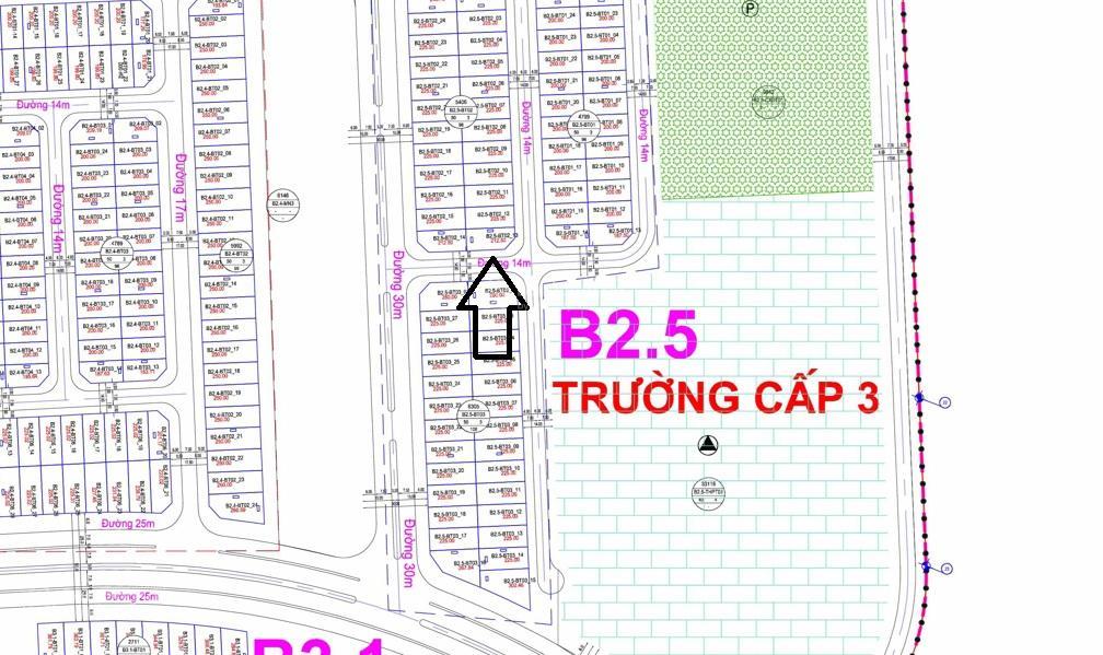 Bán biệt thự góc , hướng đông nam, vị trí kinh doanh tốt