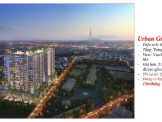 Bán urban green 2pn 83m2, view vạn phúc, tầng trung cao đẹp, đang làm hồ sơ ra sổ