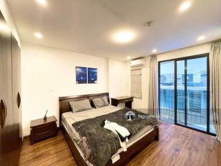 Căn hộ 1k1n full đồ phố yên phụ ban công rộng máy giặt riêng 9.5 triệu/tháng