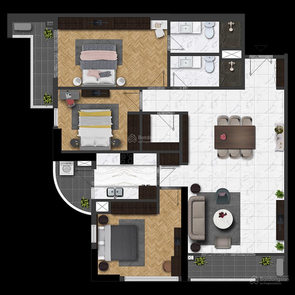 [chính chủ] gửi bán căn 2pn hateco laroma 80m2  giá tốt nhất thị trường