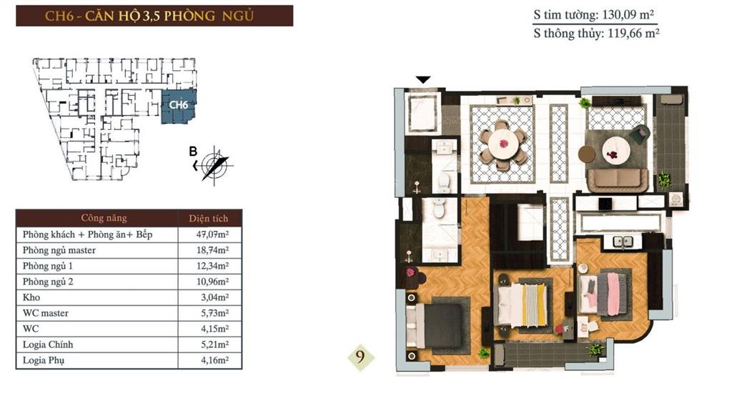 Bán căn hộ đẳng cấp 3pn full đồ cao cấp, sổ đỏ chính chủ, sách vali về ở ngay, hateco laroma