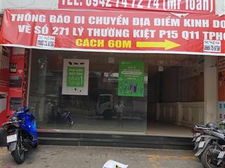 Cho thuê nhà nguyên căn mt lý thường kiệt