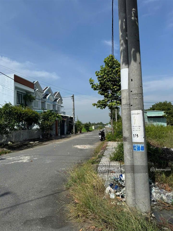 Bán gấp đất gần chợ long cang, đ. dt833b, long cang, cần đước, 90m2/1.7 tỷ, sổ riêng, full thổ cư