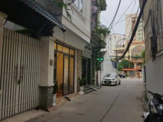 Bán đất cầu giấy (cũ), phố nguyễn phong sắc, ô tô tránh nhau, 12m ra đường lớn, 2 mặt ngõ trước sau