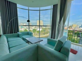 Penthouse căn hộ 1pn 60m2 balcony view sông đầy đủ tiện nghi thang máy, hầm xe ngay cù lao