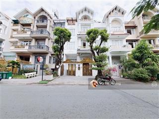 Quận 7  biệt thự  him lam 6 tầng 7.5m x 20m  kế lotte mart  51 tỷ  thang máy + hầm