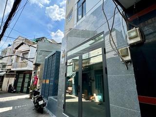Giảm 250 triệu  nhà 3 tầng  dtsd 46m2  hẻm luỹ bán bích  tân phú. giá 2,x tỷ