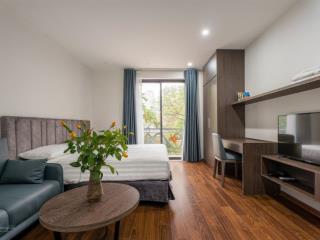Tòa căn hộ dịch vụ chdv tây hồ  phố trong thụy khuê 80m2, 7 tầng, 23tỷ  vỉa hè ô tô đỗ cửa
