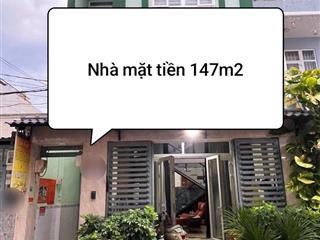 Bán nhà mặt tiền 3 tầng, 150m2(6x25m) đường trung mỹ tây 01, quận 12